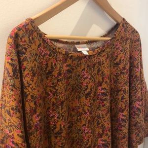 LuLaRoe Floral Irma, Sz 2XL